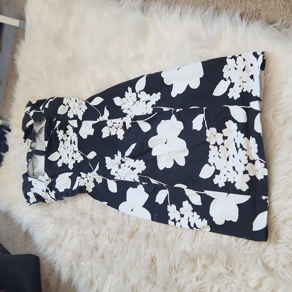 Windsor Monochrome Floral Midi Dress